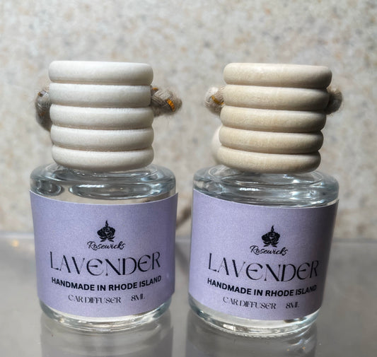 Lavender car freshener